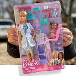 Ігровий набір Барбі Дантист Barbie Careers Dentist HKT70