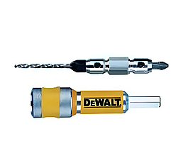 Швидкозмінний вузол Dewalt системи свердління flip&drive з пілотним свердлом д 2.77 мм зенкером під шуруп д 4 мм