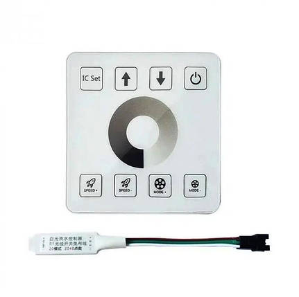 Контролер SMART з Touch панеллю (TM1903) для стрічки хвиля Код.52767, фото 1