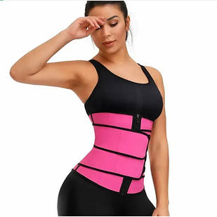 Пояс  для схуднення Waist training corset Чорний M