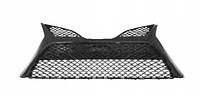 Решетка переднего бампера Toyota Camry XV70 SE/XSE 17-21 средняя Fps черный мат.+сетка черный глянец