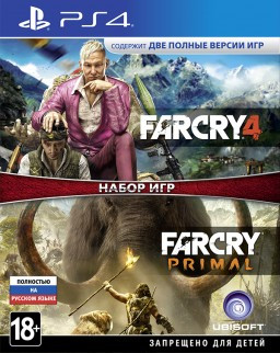 Комплект ігор Far Cry 4 (PS4, російська версія) + Far Cry Primal (PS4, російська версія)