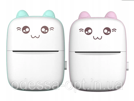 Міні принтер (Mini Printer) cat ears, фото 1