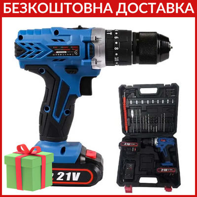 Шурупокрут акумуляторний Edon LV3-2110, фото 1