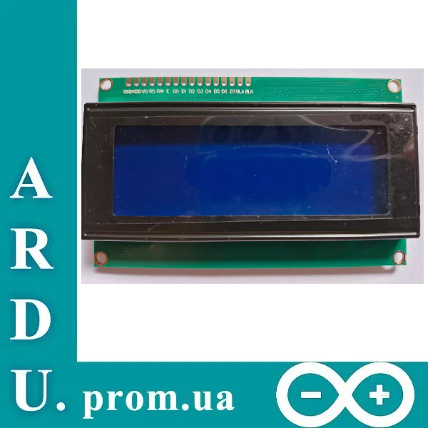 LCD 2004 модуль для Arduino, РК дисплей 20х4 [#F-3]