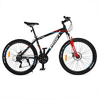 Велосипед с алюминиевой 16,5" рамой Profi G26OPTIMAL A26.3, 26 д., SHIMANO 21SP