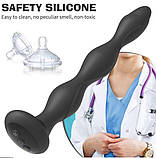 Анальний вібратор ElectricBall з підігрівом і електростимуляцією, фото 3