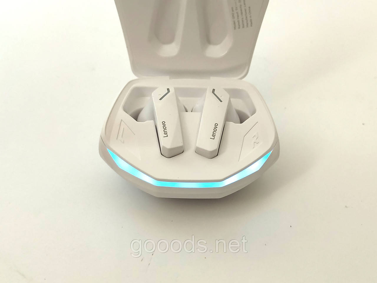 Бездротові bluetooth-навушники-гарнітура Lenovo GM2 Pro TWS 5.3 Білі, фото 1