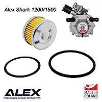 Фильтр в редуктор Alex Shark 1200/1500 с упрлотнительными кольцами ( Оригинал)