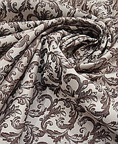 Комплект штор "Бренда", жаккард Кава+Беж, 2шт 140х250см, фото 5