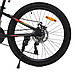 Велосипед з алюмінієвою 11" рамою Profi MTB2401, 24 д., SHIMANO 21SP, 3 кольори, фото 7