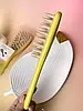 Щітка-гребінець для мокрого волосся (жовта), фото 3