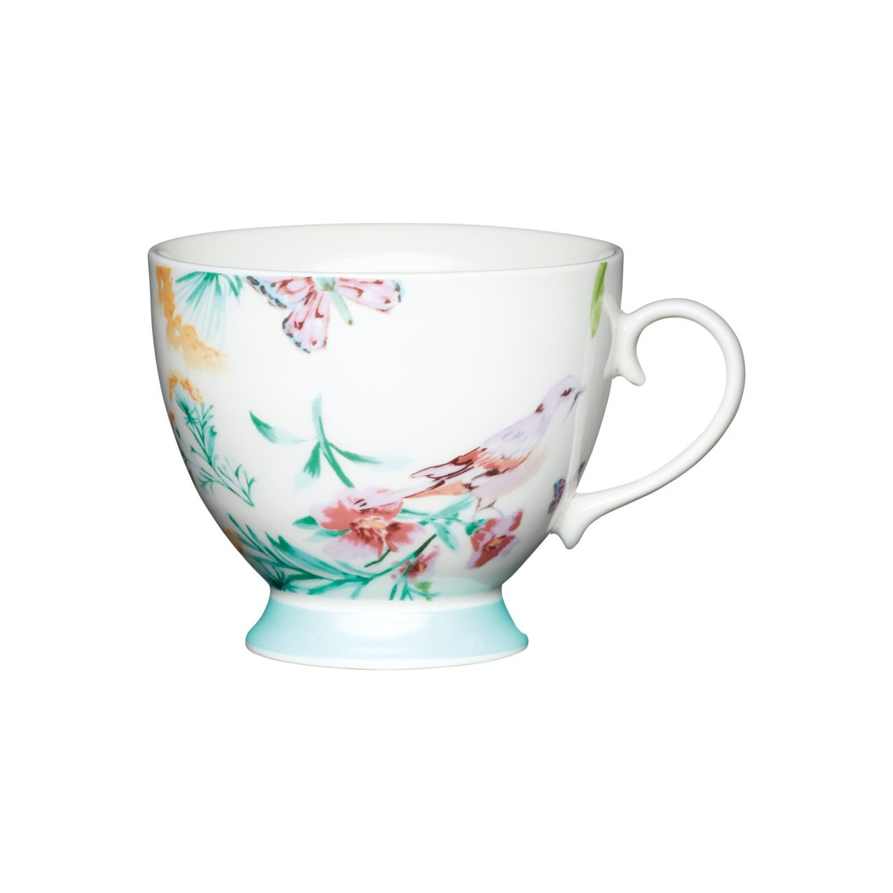 Чашка порцелянова Kitchen Craft White Birds 400 мл KCMFTD03