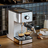 Ріжкова еспресо кавоварка з капучинатором / Кофеварка Graef ES 400