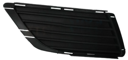 Заглушка протитуманної фари  Opel Corsa C  04-07 права Fps чорна текстура, фото 1