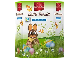 Набір Шоколадних Пасхальних Кроликів Favorina Easter Bunnies 125г Німеччина