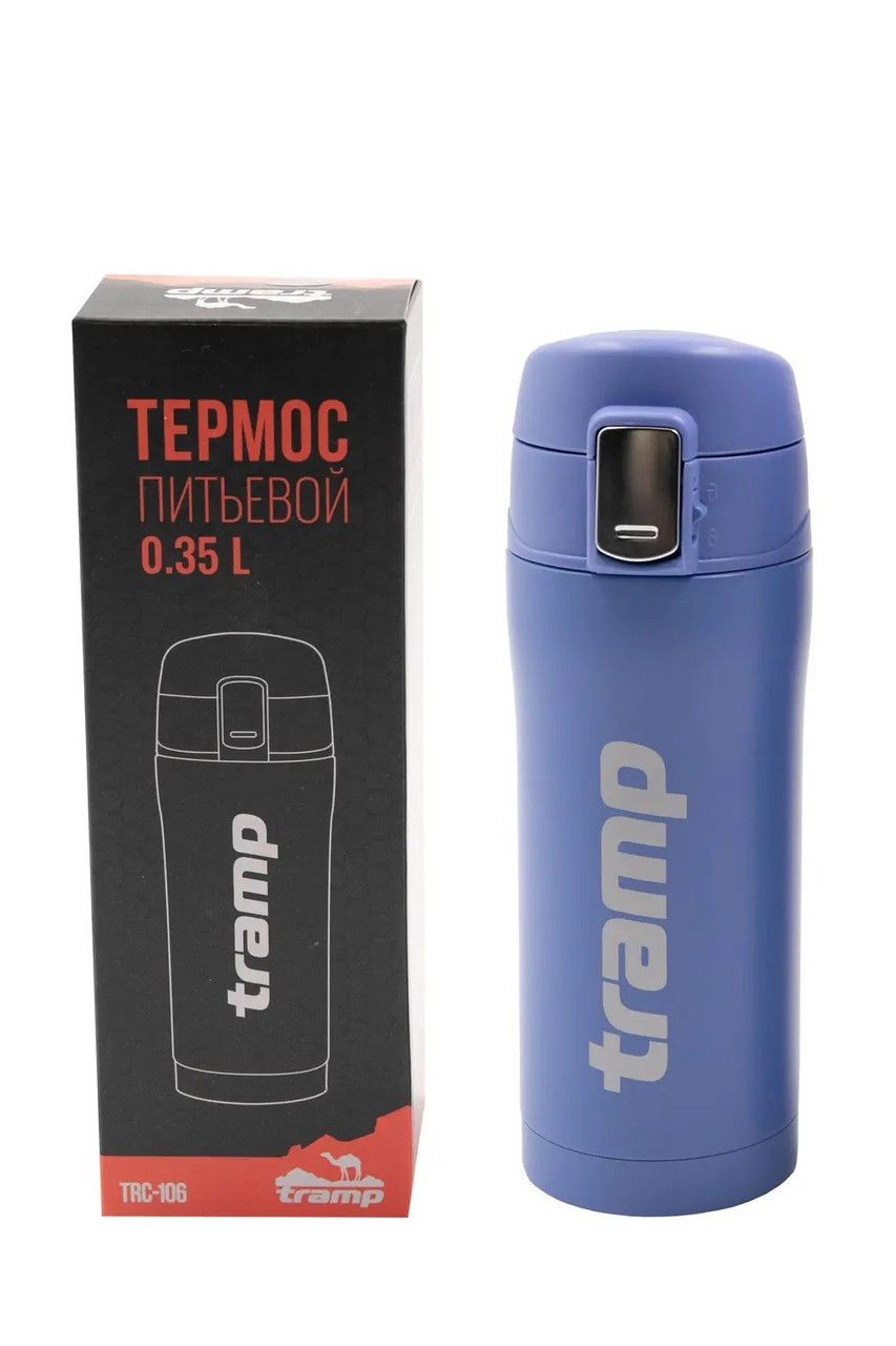 Термос Tramp Snap 0,35 л синий UTRC-106-sky-blue