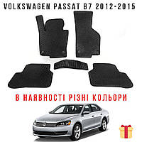 Автоковрики Килимки для авто, автомобільні килимки EVA на авто Volkswagen Passat B7 2012-2015 рік