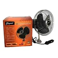 Вентилятор в автомобіль 24 V (d 6" — 15,0 см) металевий Elegant