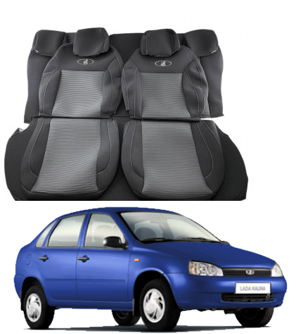 АВТОЧЕХЛИ НА СИДЕНЬ ВАЗ КАЛІНА 1118- 1119 АвтоСвіт, фото 1