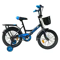 Детский велосипед X-Treme TREK 16" черно-синий