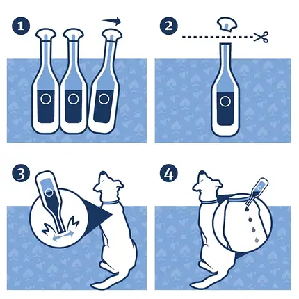 Краплі для собак PetArmor X-Large 40-60 кг від бліх і кліщів (3 піпетки), фото 2