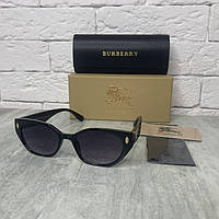 Солнцезащитные очки женские BURBERRY 10785 черный в комплекте з футляром