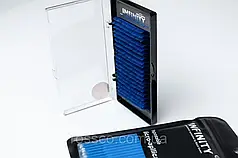 Вії INFINITY СИНІ,D 0.07 MIX 8- 13mm