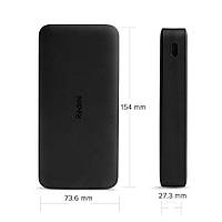 Повербанк Xiaomi Redmi 18W Fast Charger Power Bank 20000 mAh BLACK