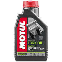 Олива для вилок мотоциклів напівсинтетична Motul  Fork Oil Expert Medium/Heavy 15W 1 л (822101/105931)