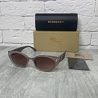 Солнцезащитные очки женские BURBERRY 10785 серый в комплекте з футляром