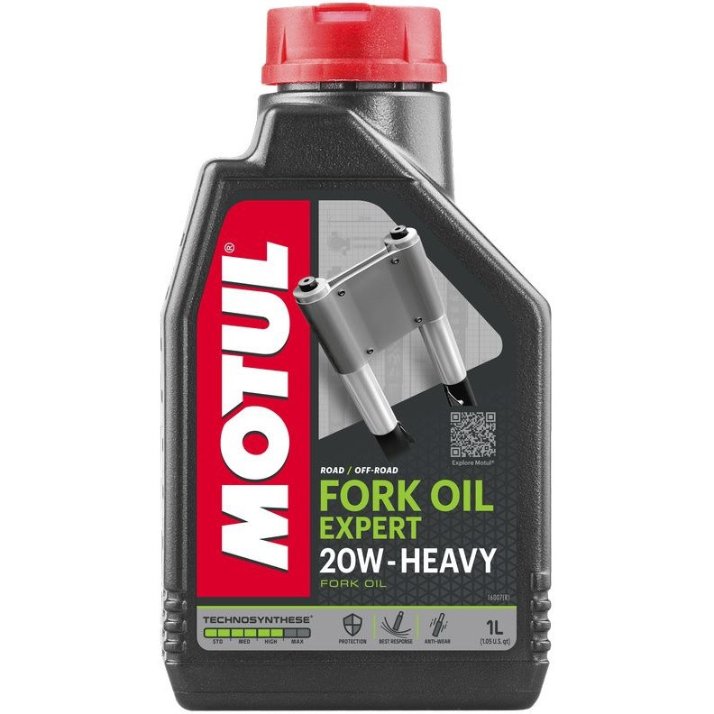 Масло для вилок мотоциклов Motul Fork Oil Expert Heavy 20W 1 л Полусинтетическое (822001/105928)