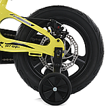 Велосипед двоколісний PROF1 STELLAR на 14 дюймів, yellow, фото 8