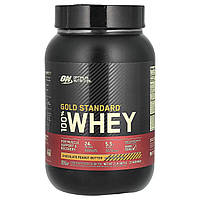 Optimum Nutrition, Gold Standard 100% Whey, шоколадно-арахисовая паста, 907 г