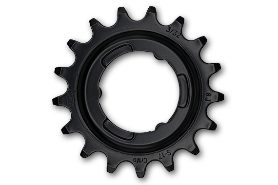 Зірка задня KMC Shimano Narrow 17T чорна 3/32"