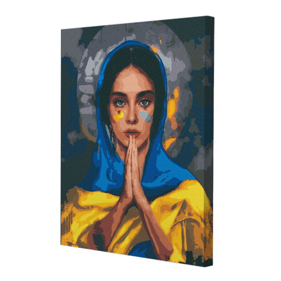Картина за номерами Riviera Blanca Молитва 40x50 см (RB-0552)