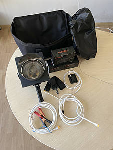 Зенітний прожектор пошуковий 45Вт дальністю до 1500м від АКБ