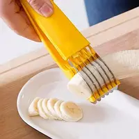 Популярный кухонныей слайсер,измельчитель ,резак ,инструмент для резки бананов огурцов