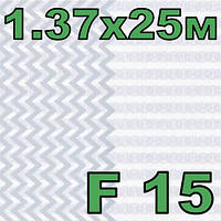 Клеёнка скатерть ПВХ рулон 1.37х25м на флизелиновой основе F15