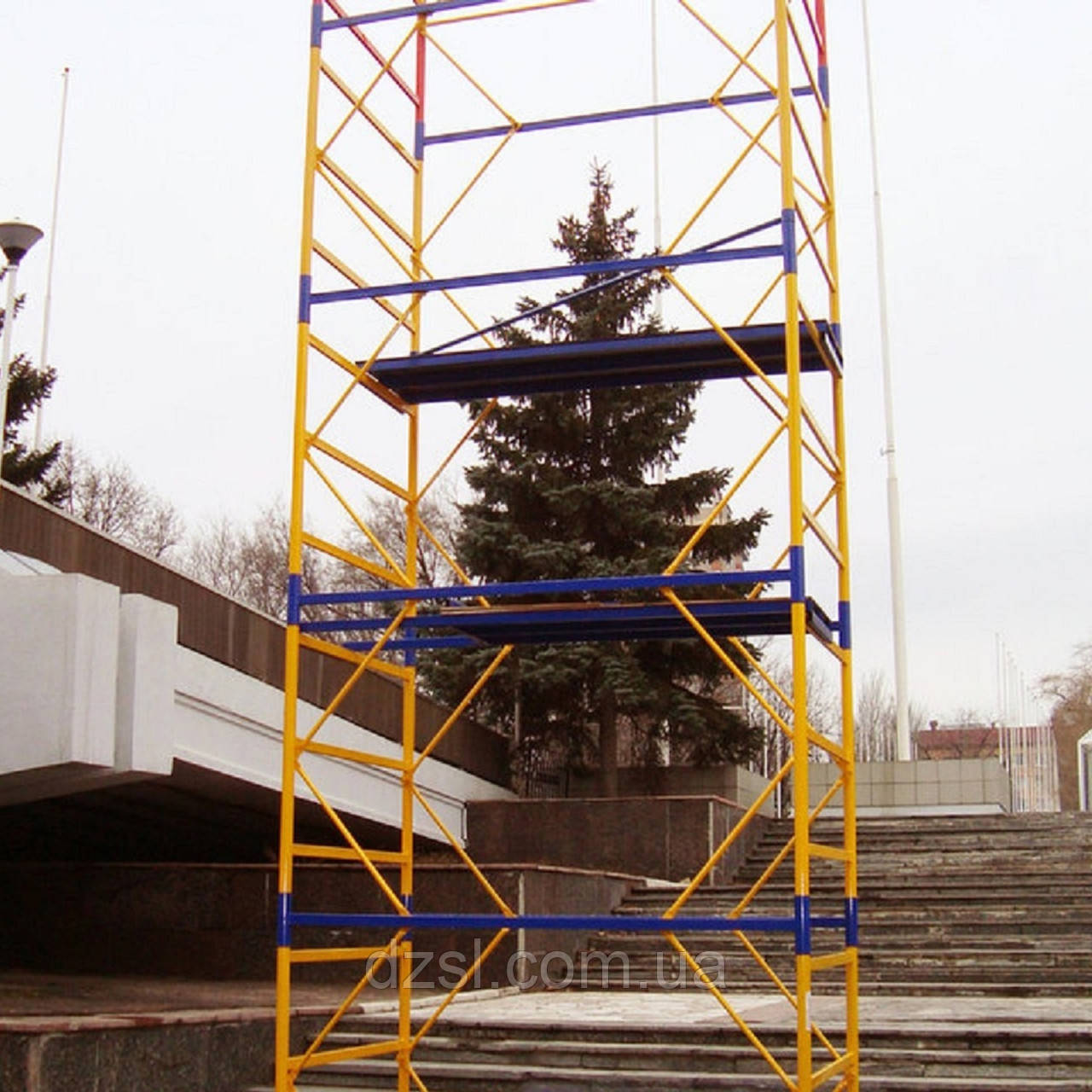 Вишка тура PRO, риштовка на колесах 1.2 х 2.0 (м) 3+1