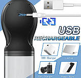 Чоловіча вакуумна електрична помпа з режимами ElectroSucker, фото 4