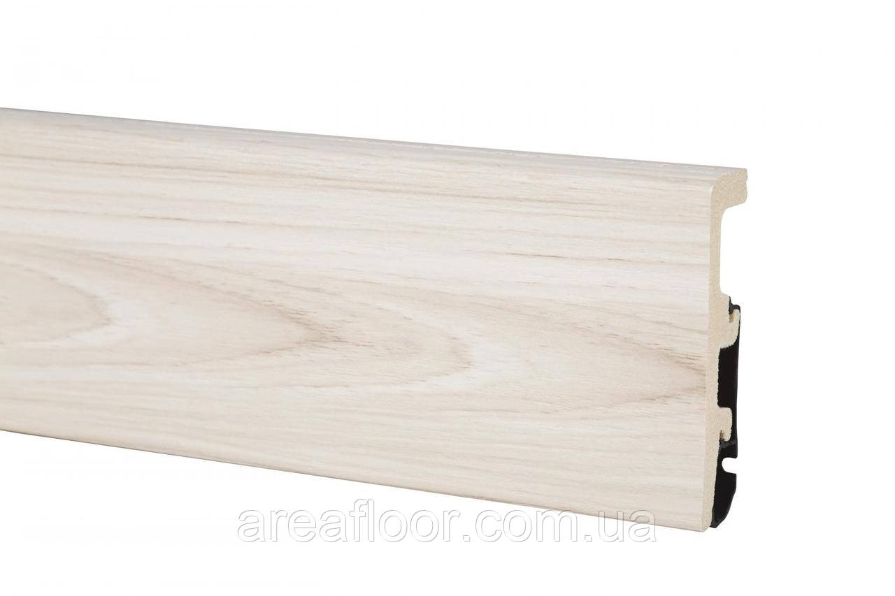 Плінтус Arbiton Integra 05 Ясень сіті 80x21x2400, фото 1