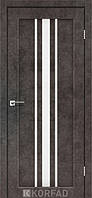Двери межкомнатные Корфад/ Korfad FL-03 Лофт бетон (стекло сатин)