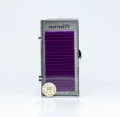 Вії INFINITY Фіолетові C 0.07 8 -13 mm