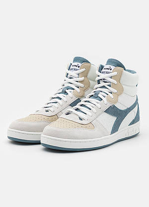 Кросівки чоловічі Diadora Magic Basket MID Neat 38,5 (24 cм) White/Storm Weather, фото 2