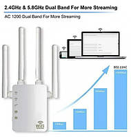Беспроводной Wi-Fi ретранслятор AP/Router/Repeater поддерживает 2,4G и 5G до 1200м