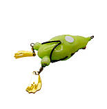 3D Гумова поверхнева Жаба Незацепляйка 25г/12см Селіконова приманка на хижака, фото 10