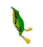 3D Гумова поверхнева Жаба Незацепляйка 25г/12см Селіконова приманка на хижака, фото 9