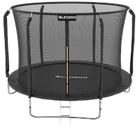 Батут с внутренней защитной сеткой 312 см LEOBRO Premium 10FT BLACK