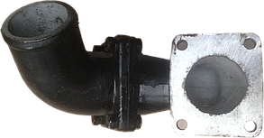 Патрубок нижнього бачка водяного радіатора двигуна СМД-31, ДОН-1500